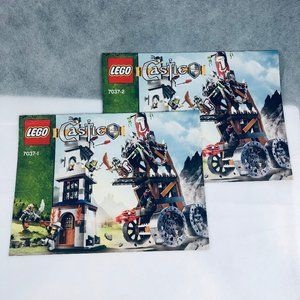 Lego Castle 7037 Tower Raid - 2 x Instruction Booklets Only